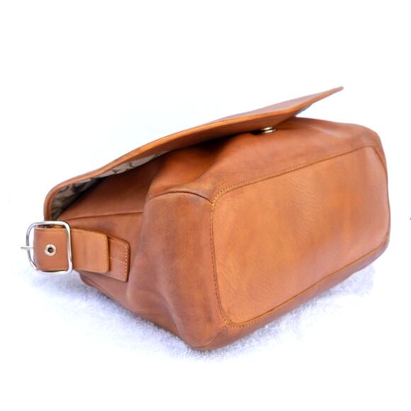 Vintage Y2K COACH Legacy Brown Leather Purse Crossbody Bag Restored 2003 #9332 - Picture 8 of 14